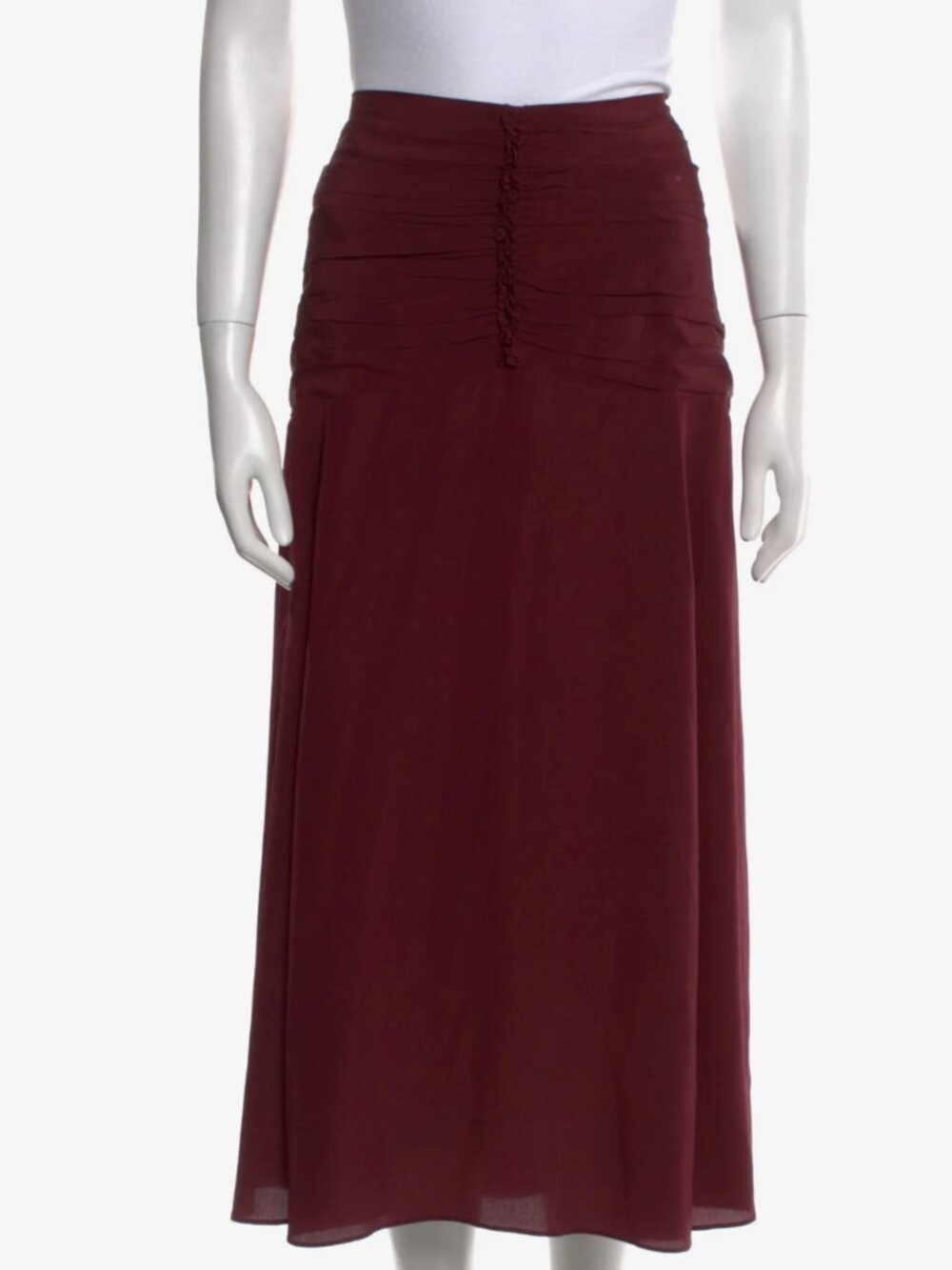 Ulla Johnson Silk Midi Length Skirt